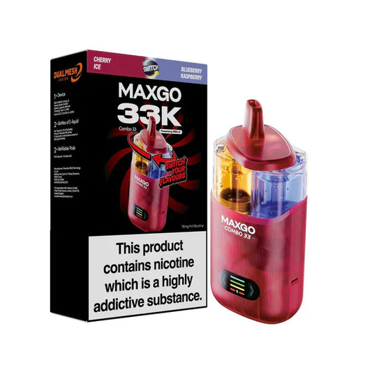 Relx Maxgo Combo 33000 Prefilled Pod Kit - Box of 5