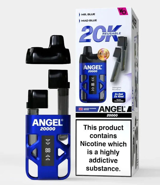 Angel 20k Puffs Reusable Prefilled Pod Kit - Box of 5