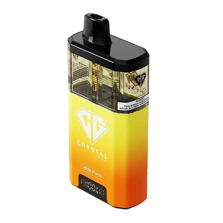 Crystal Galaxy Focus 2 30K Puffs Prefilled Pod - Box of 5 available in Banana Ice Pineapple Ice at UK Vaper Wholesale
