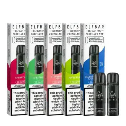 Elf Bar 600 Prefilled Pods - Box of 10
