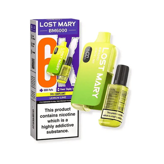 Lost Mary BM6000 Prefilled Vape Pod Kit - Box of 5